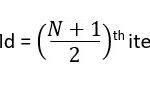 MEDIAN - DEFINITION AND CALCULATION