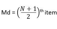 Read more about the article MEDIAN – DEFINITION AND CALCULATION