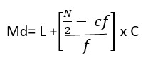 MEDIAN - DEFINITION AND CALCULATION