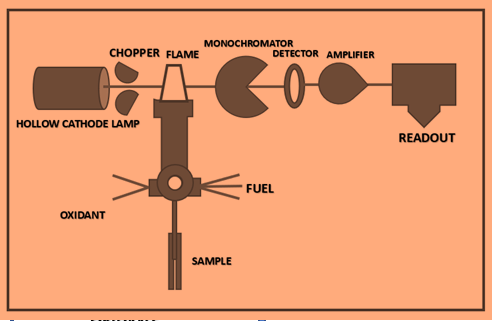 MOLECULAR ANALYSIS USING ATOMIC ABSORPTION SPECTROSCOPY