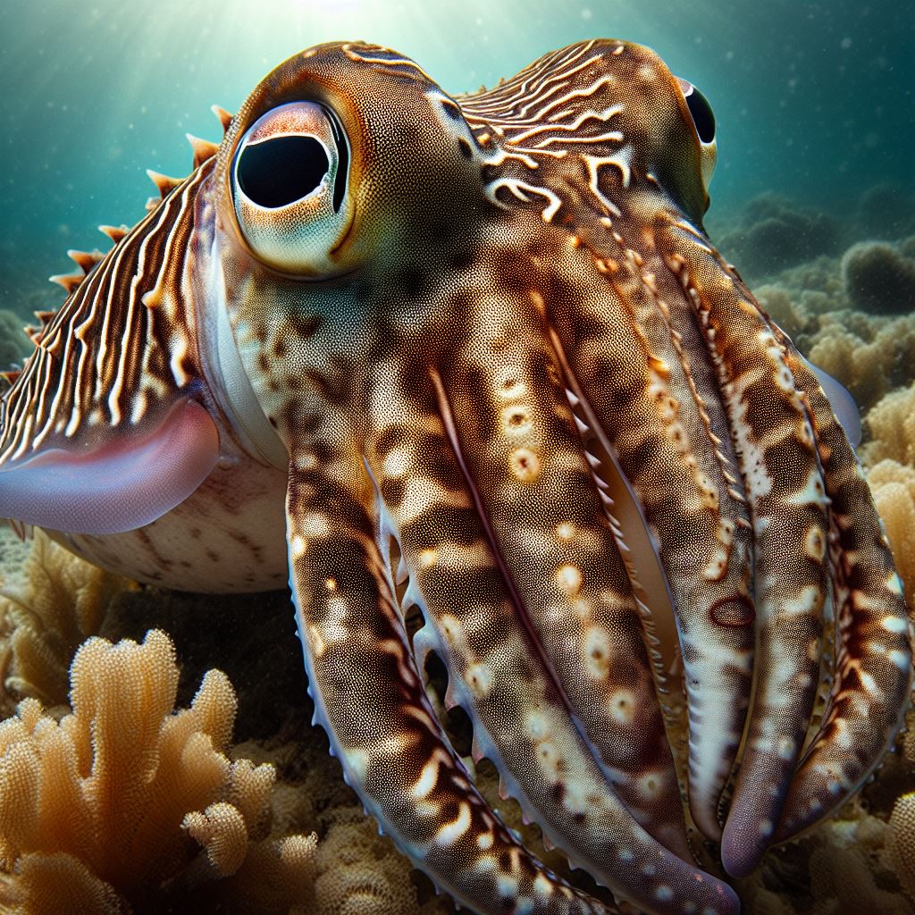 DISSECTION OF SEPIA (CUTTLE FISH)