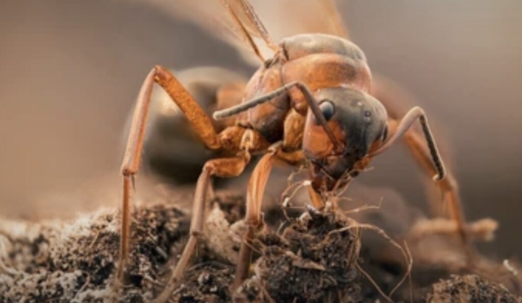 SOCIAL BEHAVIOUR OF ANTS